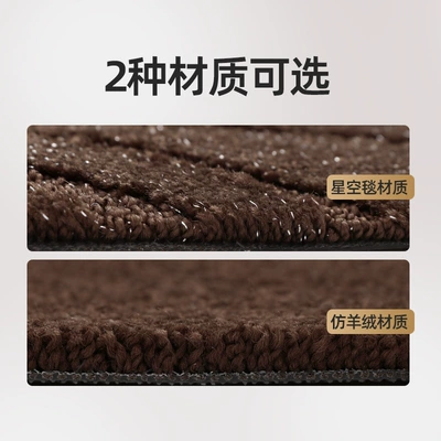 Starry Sky Blanket Imitation Cashmere Car | Modelə uyğun ayaqaltı
