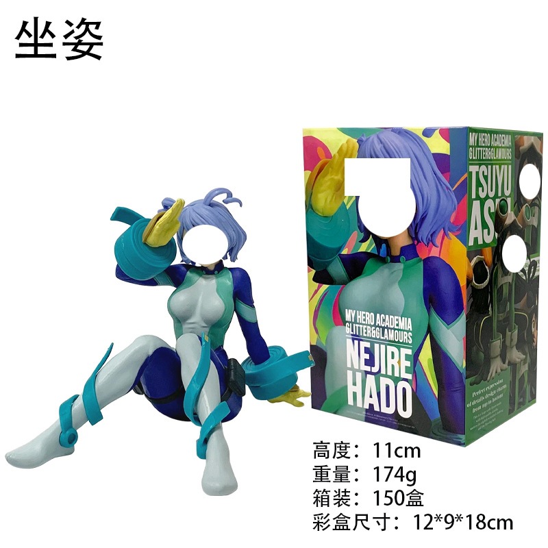 Sitting posture fluctuation (color box)