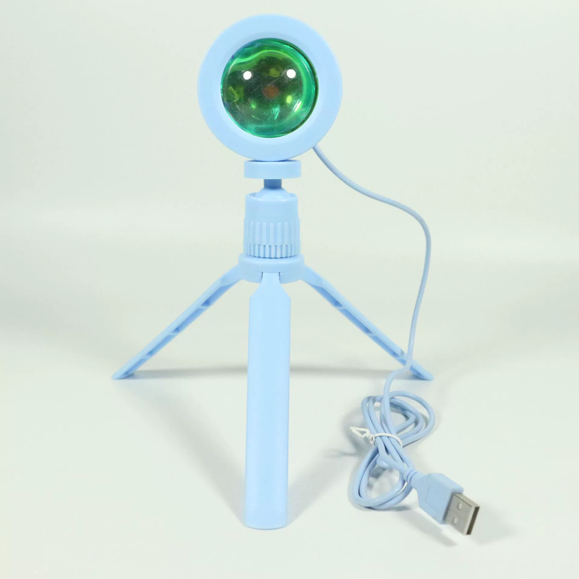 Настольная/подвесная люминесцентная лампа радуга, питание USB, проекция радужной и закатной картины, штатив/столешница/труба