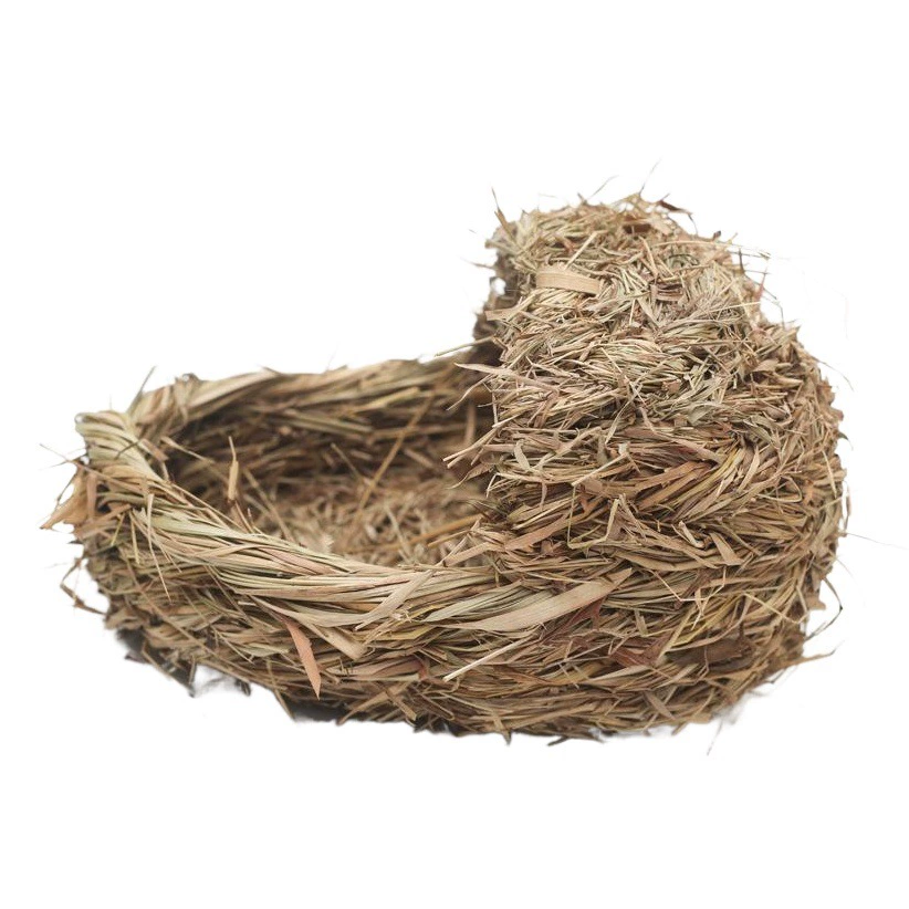 Горячие продажи ручной тканый побег для домашних животных Кролик Тоторо хомяк Ежик морская свинка соломенные тапочки Ландшафтные принадлежности