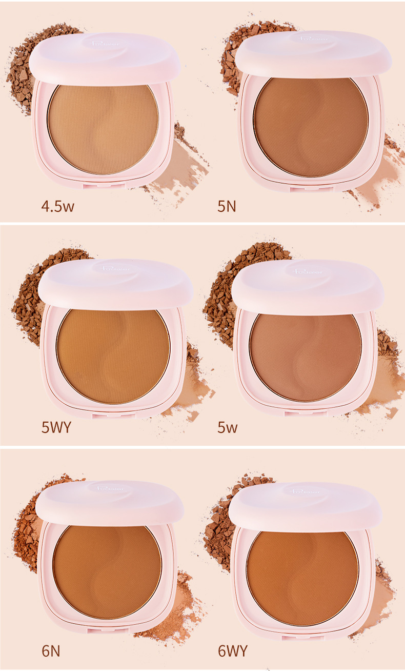 Fond de machiaj Pudaier, corector rezistent la apă cu miere, pudră pentru controlul sebumului_voghion.com