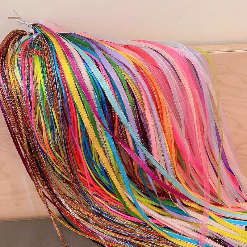 Cuerdas de color trenzado, artefactos de trenzado sucio, cuerda de cabeza de color para niños, cinta de color para atar trenzado, cinta de color para el cabello, adornos para el cabello