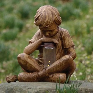 �羳�¿�С�к� God Boy Statue ��ͯ���o����Ҿ�Ժ��@ˇ�b�Ʒ