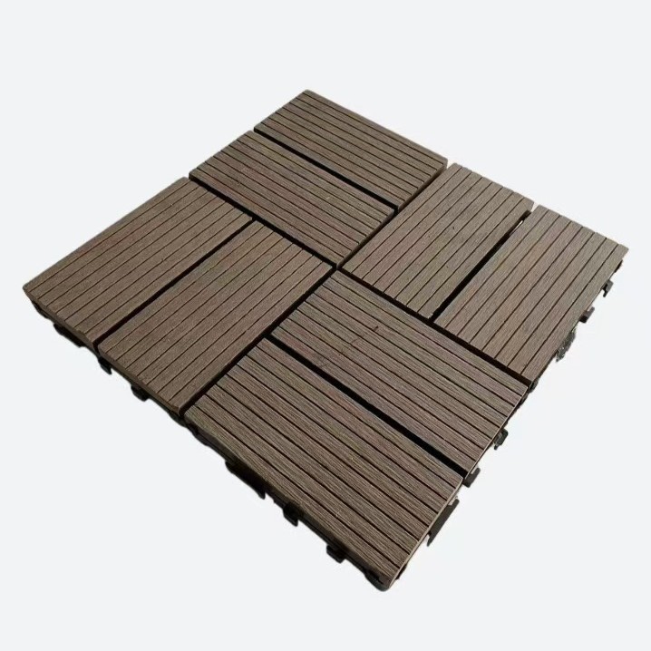 Fabricante de madera plástica DIY madera plástico pequeño piso 300 * 300 * 22 image 6