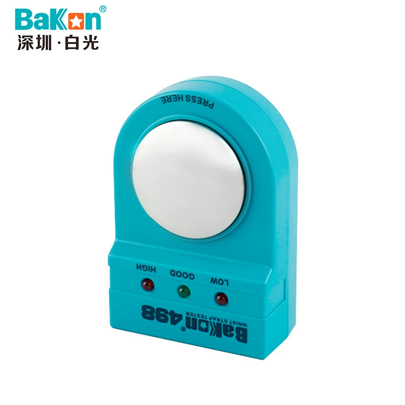 Белый свет подлинный BK498 антистатический браслет тестер электростатическое кольцо ножной браслет браслет детектор