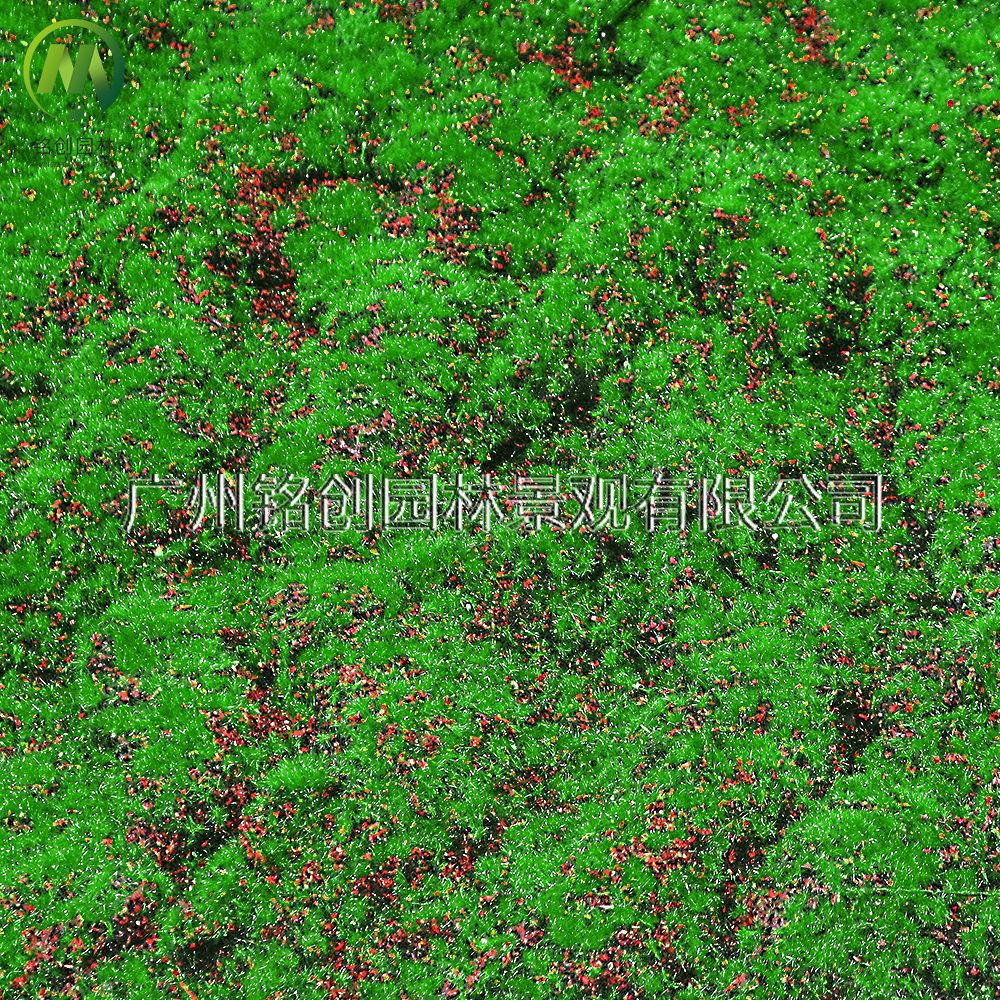 Simulación de decoración de micropaisaje de musgo, césped de musgo falso, musgo filamentoso, plantación verde, simulación de paisajismo, musgo