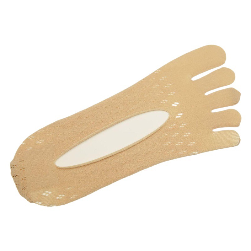 Medias de Yoga de cinco dedos Medias de mujer japonesas de terciopelo de malla ultrafina Medias de mujer de corte bajo invisible