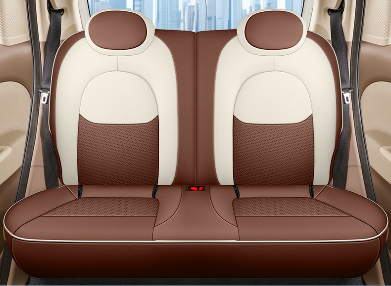 Factory Direct Sales: Wuling Mini Four-Door Perforated Leather Wear-Resistant Car Seat Cushion, Full Surround Special Seat Cover