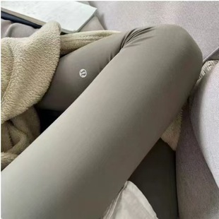 LULU New No Embarrassment Line Naked Yoga Pants Women's High Waist Hip-lifting Running Tight