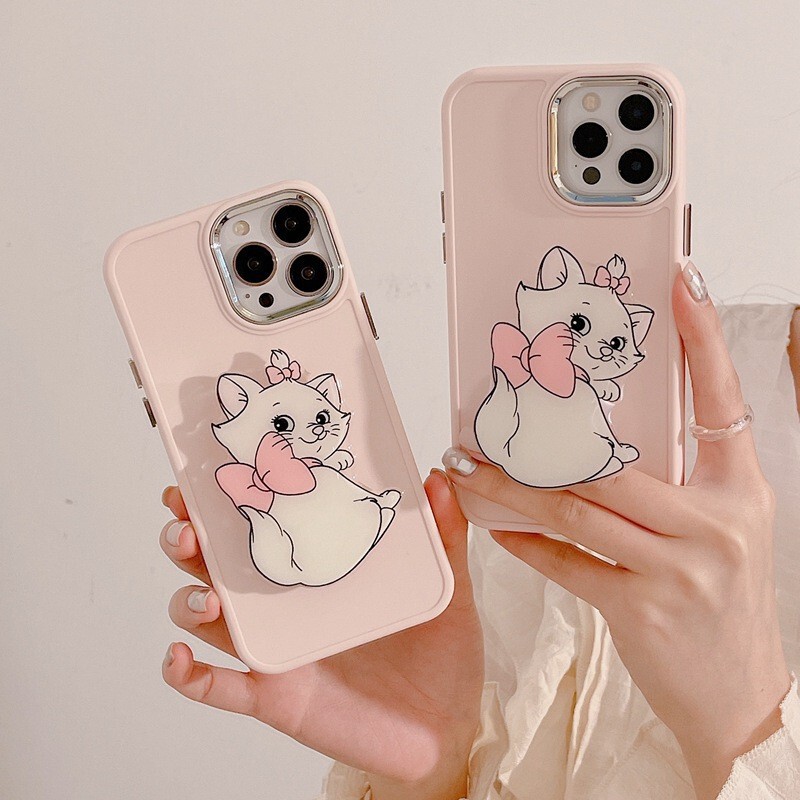 Zhao Rusi Cat Stand for iphone14 Apple 13Pro Max Phone Case 12/11 Girl Powder