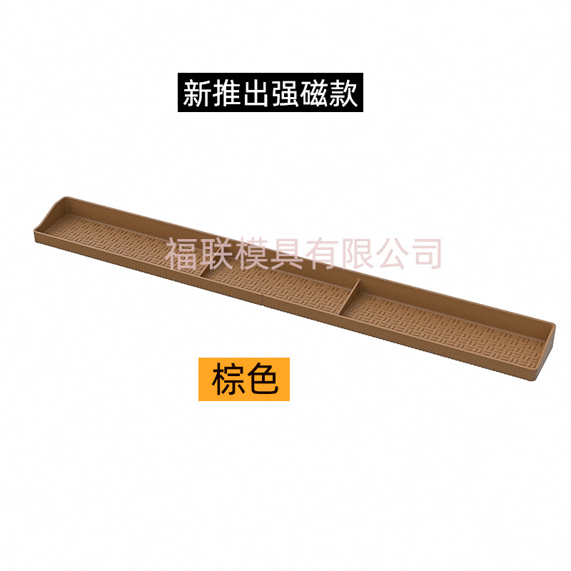 Estufa transfronteriza superior Spice Rack de almacenamiento de cocina Rack de almacenamiento de horno de silicona Rack de almacenamiento de succión magnética Rack Spice Rack