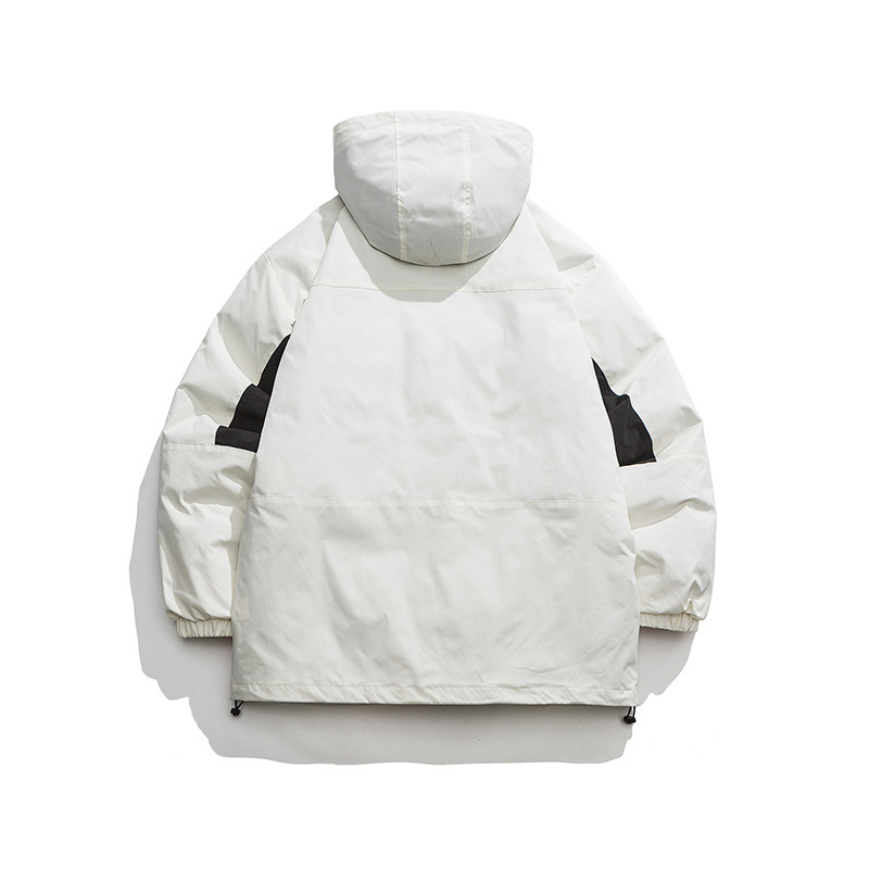 Invierno al aire libre a prueba de viento impermeable tres en uno Chaqueta de algodón acolchado forro Chaqueta de algodón acolchado chaqueta desmontable para hombres y mujeres chaqueta caliente