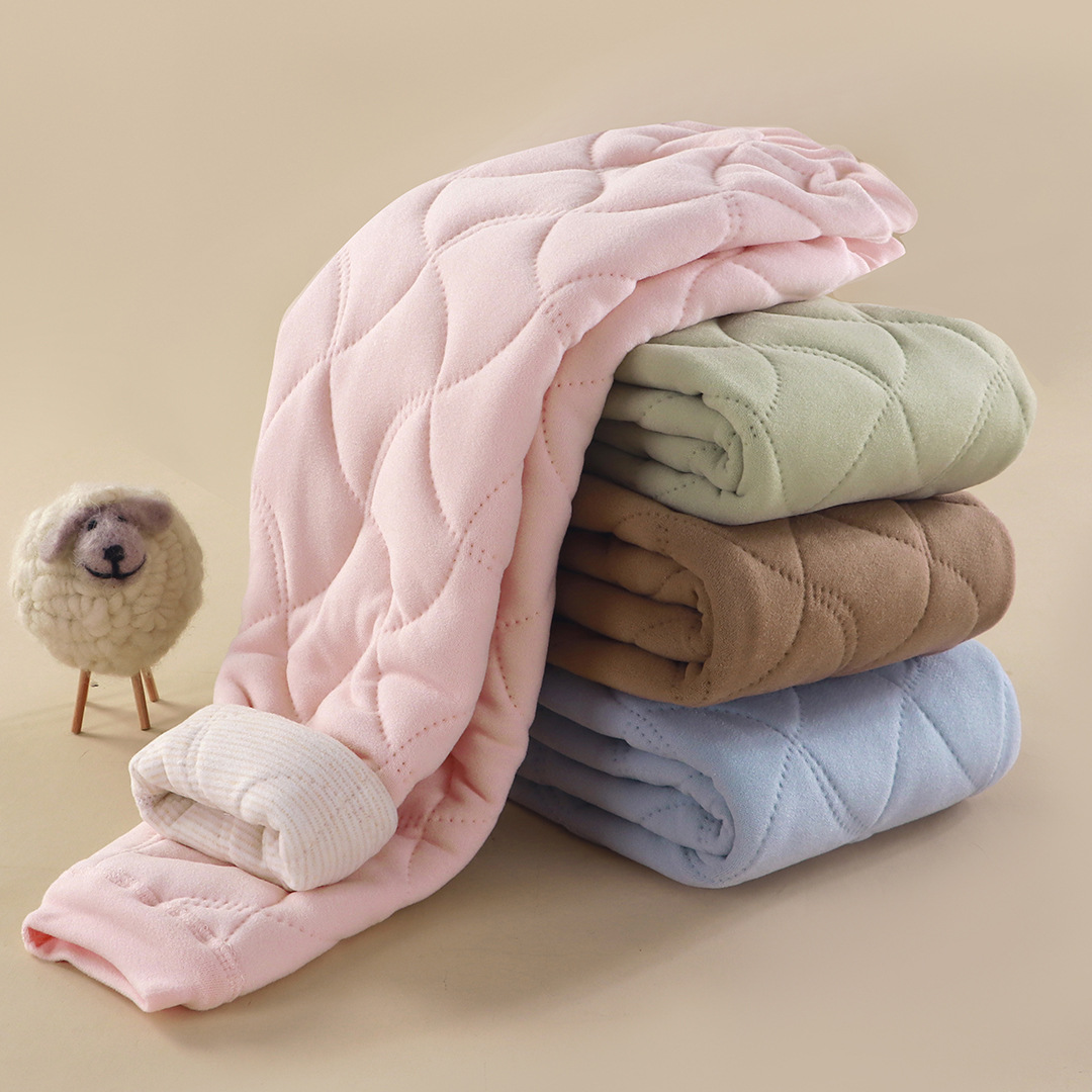 新款儿童保暖裤秋冬加绒过冬学生内穿校服神器冬季三层夹棉棉裤