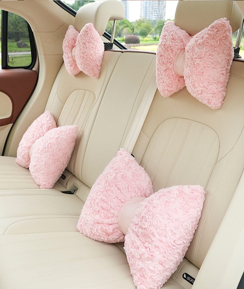 Blue Rain Car Seat Cushion Autumn and Winter Warm Car Seat Cushion Simple Plush Comfortable Non-Slip Car Seat Cover