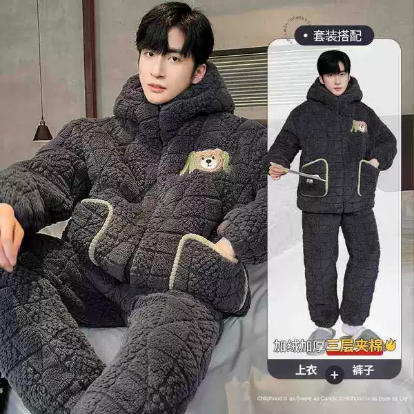 [Three-layer quilted jacket designed to be worn below 0℃] 38034