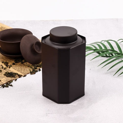Half a pound tea can iron can tea iron box black tea green tea sealed empty box enameled iron can metal packaging box