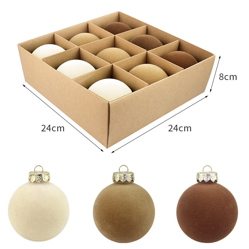 Árbol de Navidad transfronterizo bola de decoración árbol de Navidad bola de decoración de Navidad decoración de colgante colgante bola de decoración image 7
