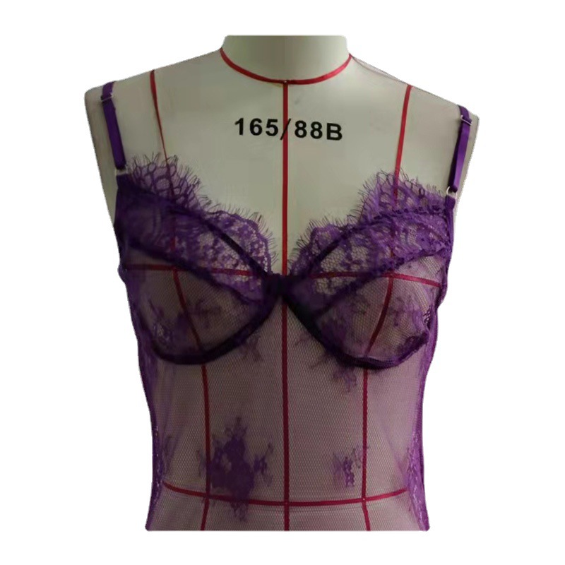 Comercio exterior transfronterizo de lencería sexy Comercio exterior al por mayor lencería sexy malla de una pieza sexy perspectiva zb2196