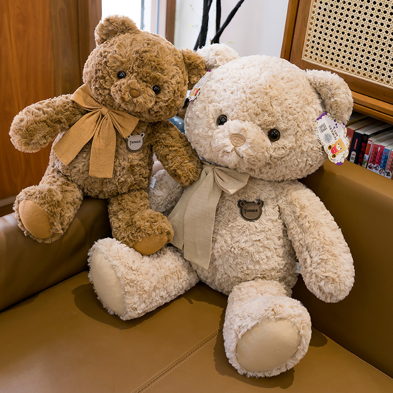 Cross-border Cute Teddy Bear Soothing Doll Plush Toy Doll Children's Birthday Gift Women's Sleeping Pillow Wholesale Cross-border Cute Teddy Bear Soothing Doll Plush Toy Doll Children's Birthday Gift Women's Sleeping Pillow Wholesale