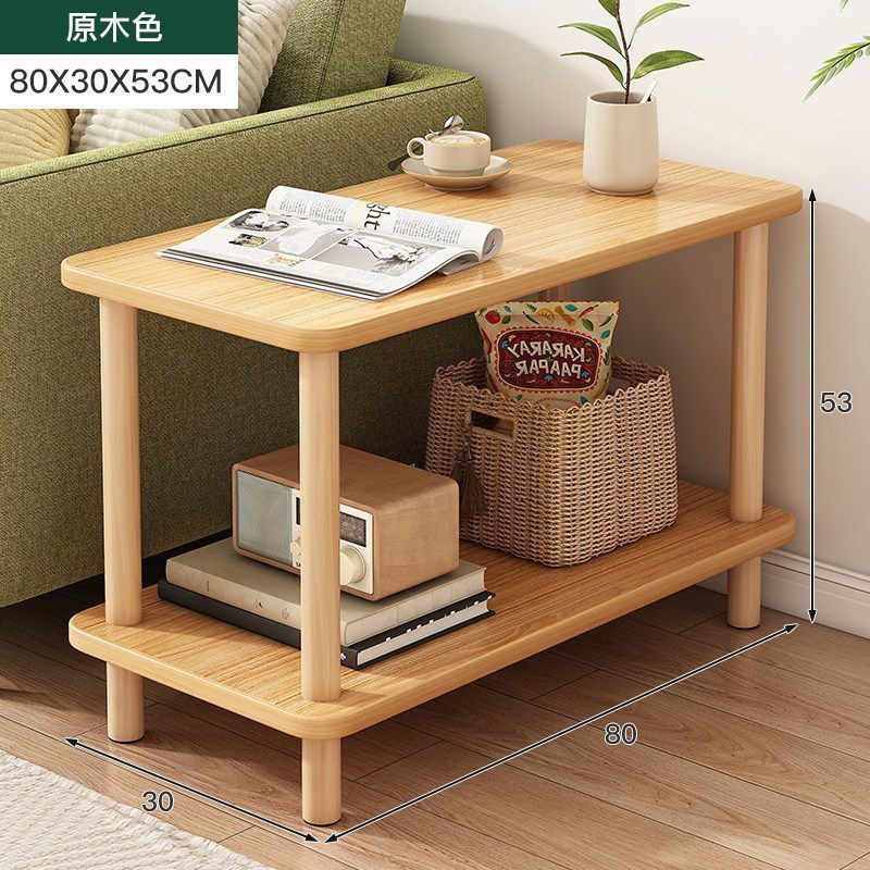 Mesa de té pequeña mesas de cabezal de cama pequeña mesa de cabezal de cama simple de alquiler de alquiler de habitaciones de cabezal de cama pequeña mesa dormitorio