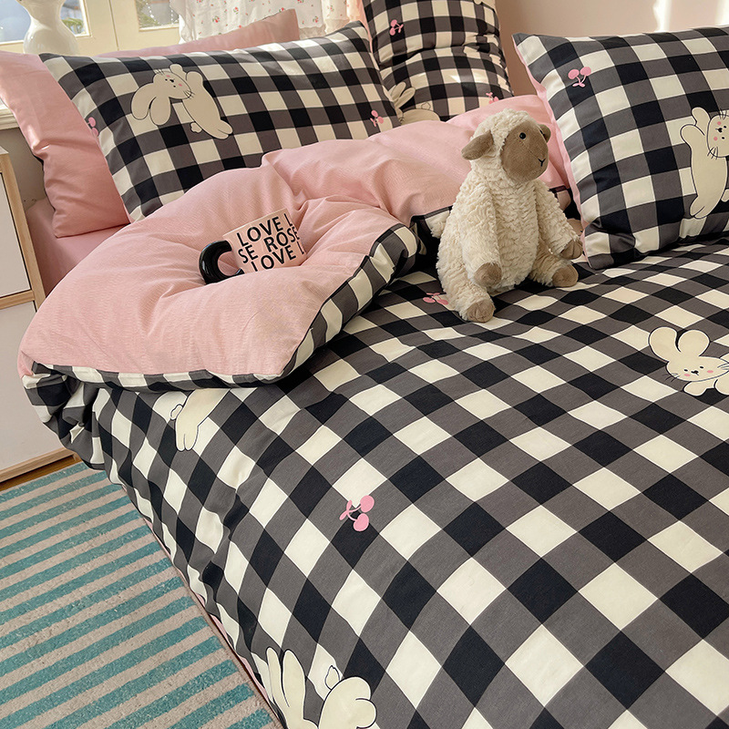 흑백 체크 토끼 (신상!)