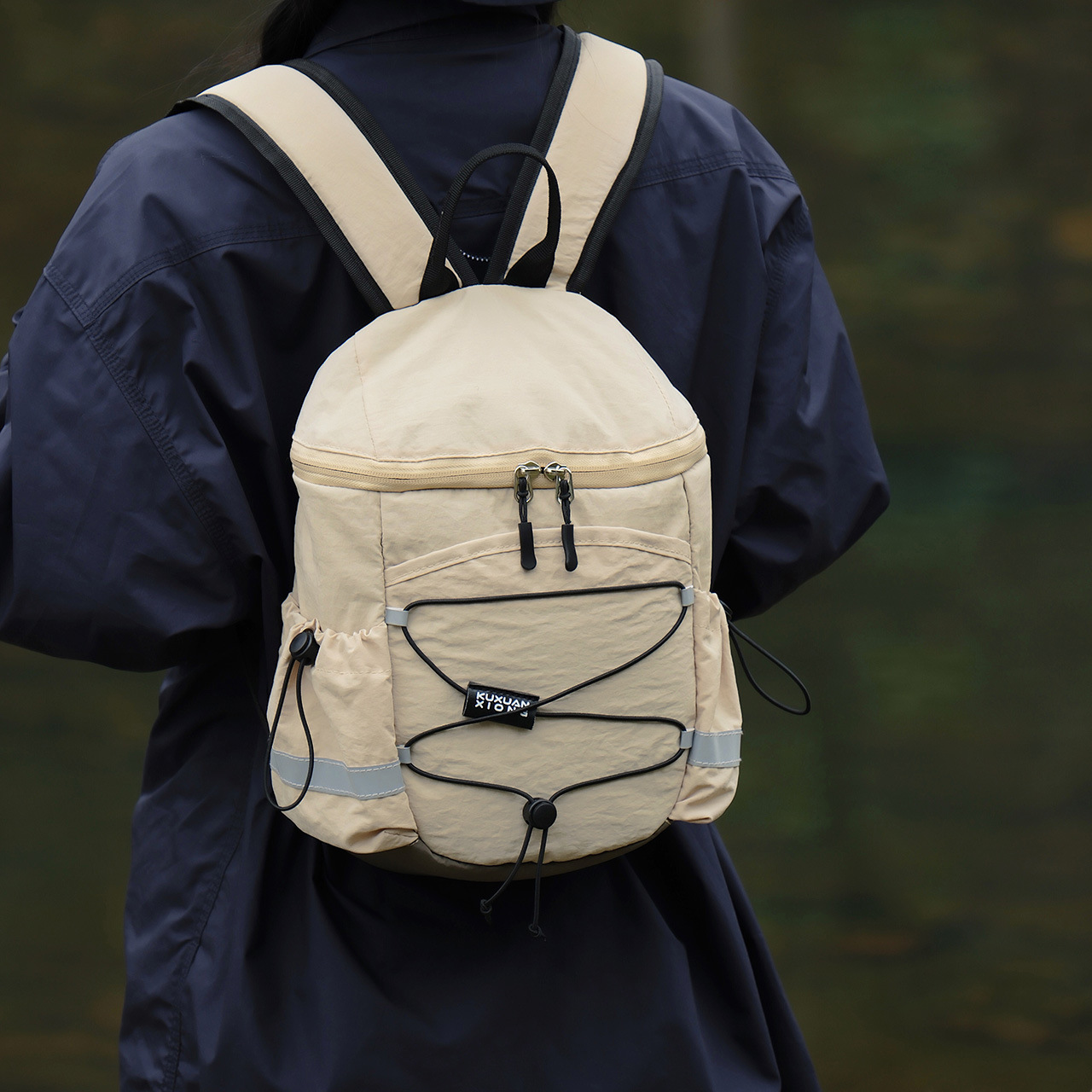 Mochila de Montañismo Estilo Funcional de Nylon Impermeable y Ultraligera para Escalada