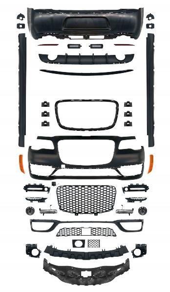 Big Surrounded | Chrysler Rear Bumper - chrys-chrysler-12-14-300c-old-to-new-300s-full-body-kit-frontsiderearrear-lip