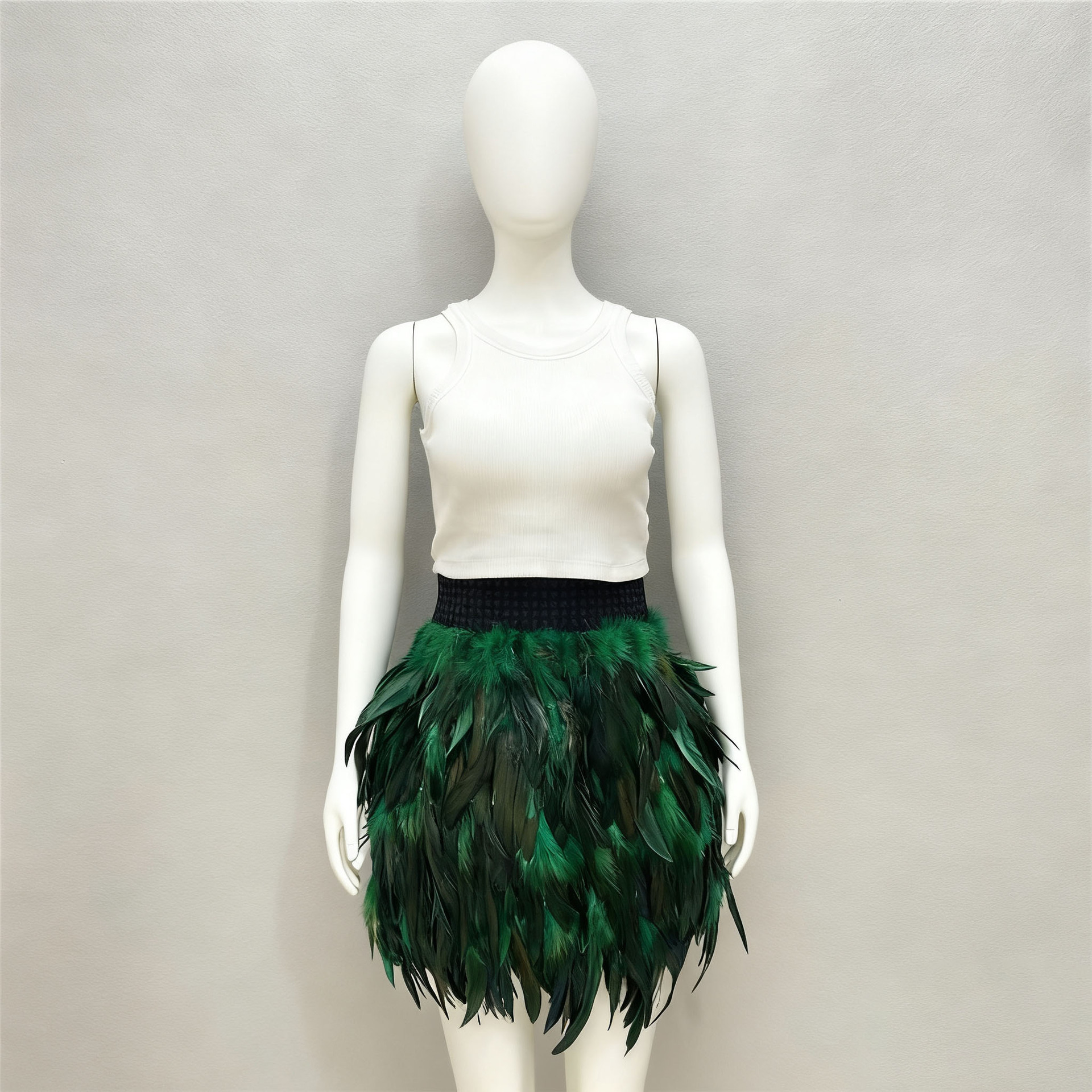 Amazon comercio exterior Europa y América plumas falda corta ropa deportiva femenina lucha libre mano cos uniforme vestido vestido vestido vestido TK