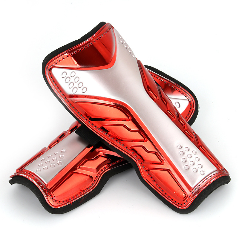 Feidian Football Shin Guards Electroplated Ultra-Light Adult and Children's Insertable Sports Anti-Collision Protective Gear Factory Direct Sales Custom-Made