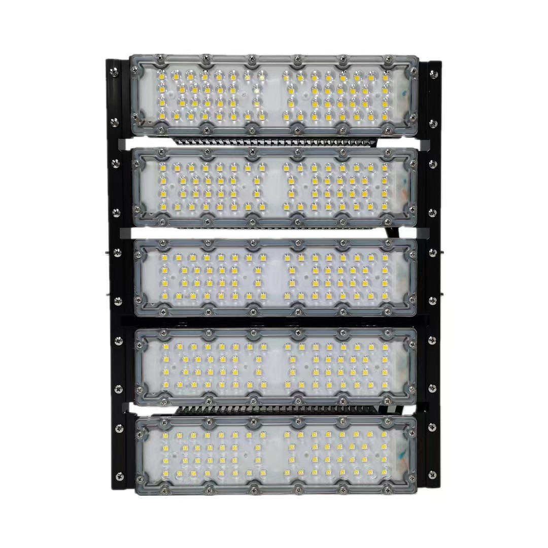 Lámpara de luz LED al aire libre lámpara especial de campo de campo módulo negro lámpara de túnel 50W100W150W200W250W300W400W