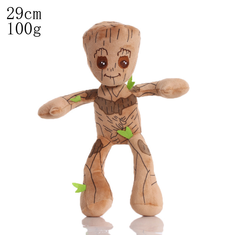 8inch light color new groot / As shown in the figure