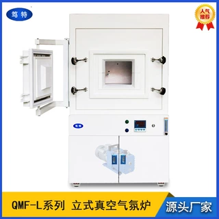 笃特QMF-L立式真空箱式气氛炉 实验加热炉 氮气烧结炉 气氛电阻炉