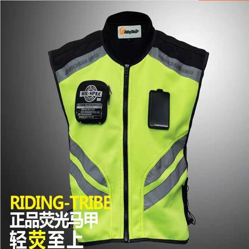 Ridingtribe Motorcycle Riding Reflective Vest Team Uniform Motorcycle Touring Uniform Safety Clothing Breathable Rider Ridingtribe Motorcycle Riding Reflective Vest Team Uniform Motorcycle Touring Uniform Safety Clothing Breathable Rider