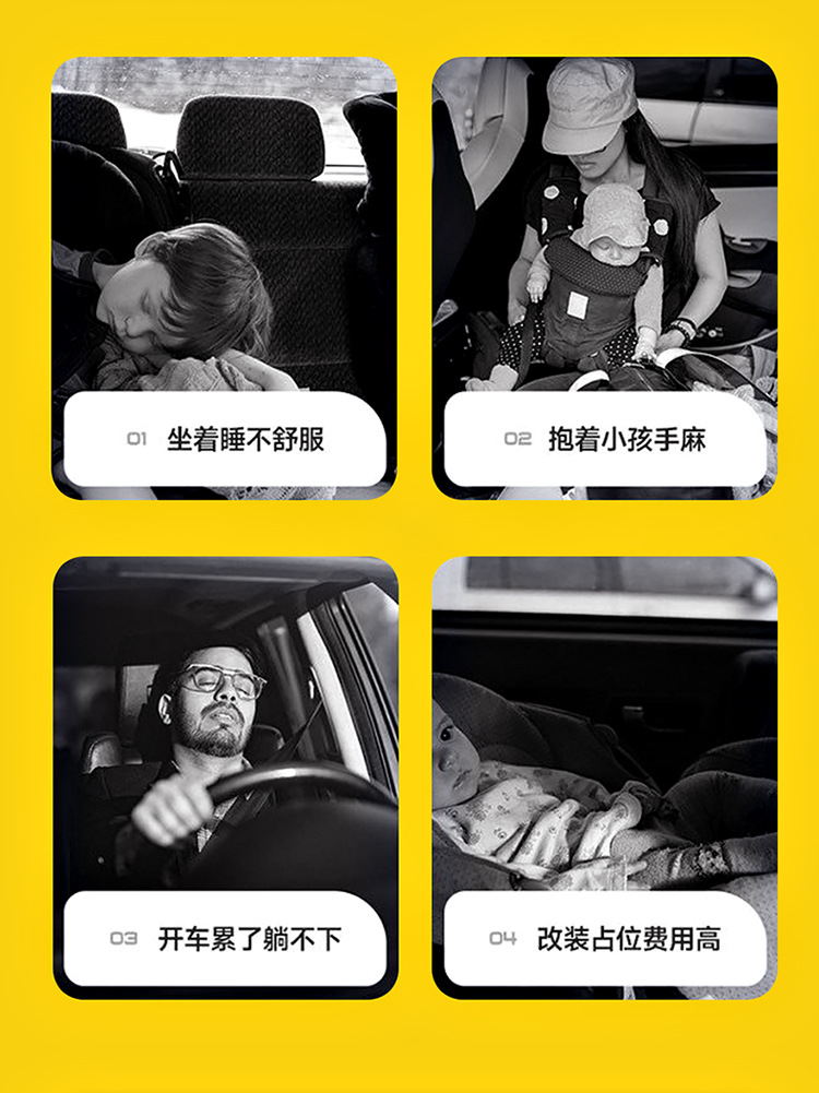 New Automatic Inflatable Car Inflatable Bed Rear Sleeping Pad Suv Trunk Travel Bed Car Sleeping Mattress