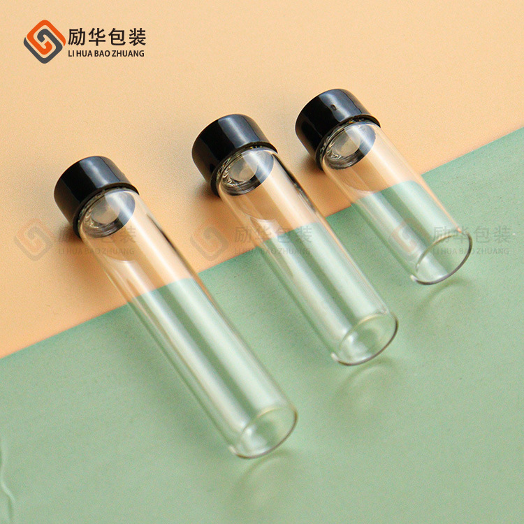 试管瓶 2ml5ml精华液瓶 原液瓶 香水精油瓶 分装瓶 试用装玻璃瓶