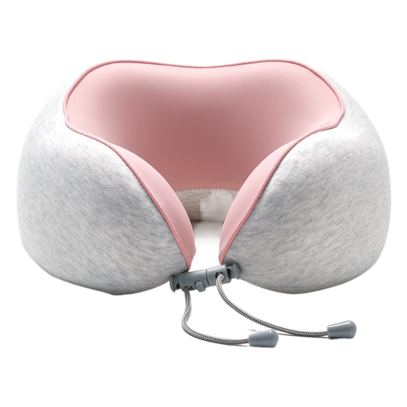 Saien FORMA DE U almohada de viaje almohada aviones dormir cuello no torcido cuello en forma de U almohada de cuello de soporte cervical portátil almohada