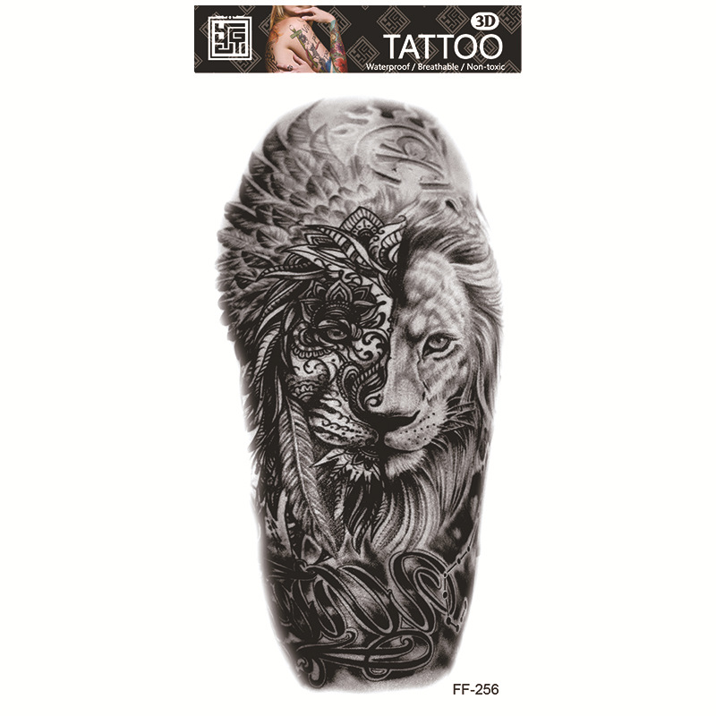 Tatuajes Temporales Impermeables de Papel de Transferencia al Agua para Cuerpo Entero image 62