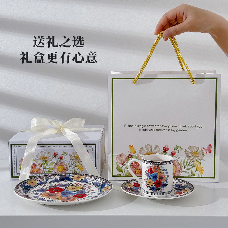 Tazas de café retro polacas tazas de pareja cerámica sala de estar familiar set de té de la tarde con tazas de café de agua potable