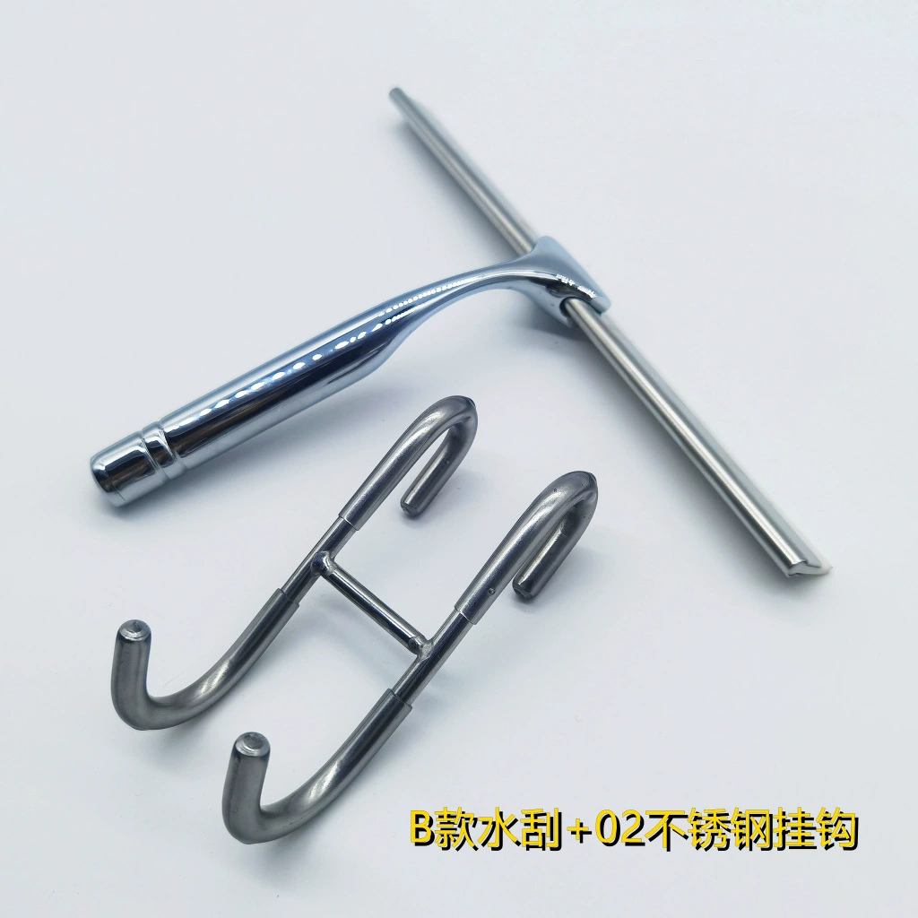 Glass mirror stainless steel from soft rubber
