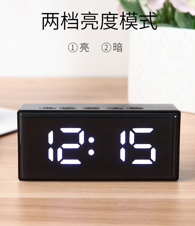 timer ??? ???????电子时钟 电子钟表镜面钟电子钟6093