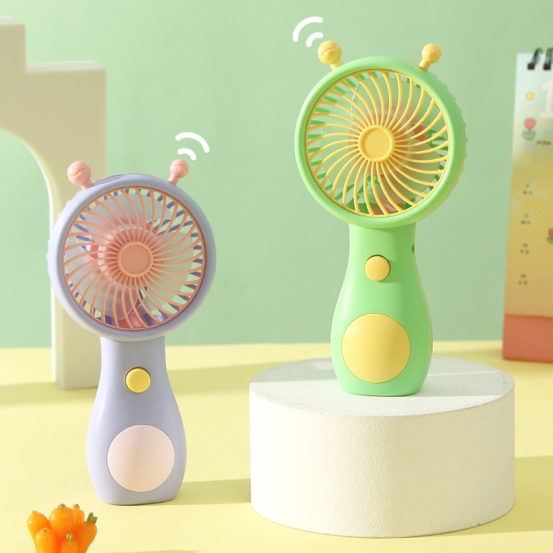 ハンドヘルドカタツムリ小型ファン USB 充電式ポータブル小型ファンかわいい漫画カタツムリハンドヘルドファン|undefined