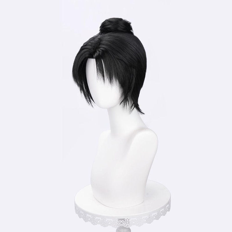 Yanyun Sixteen Sounds Tianquan Cosplay Wig, Realistic Scalp Detachable Hairpiece Style, Anime Ancient Style Wig with Rose Net Yanyun Sixteen Sounds Tianquan Cosplay Wig, Realistic Scalp Detachable Hairpiece Style, Anime Ancient Style Wig with Rose Net