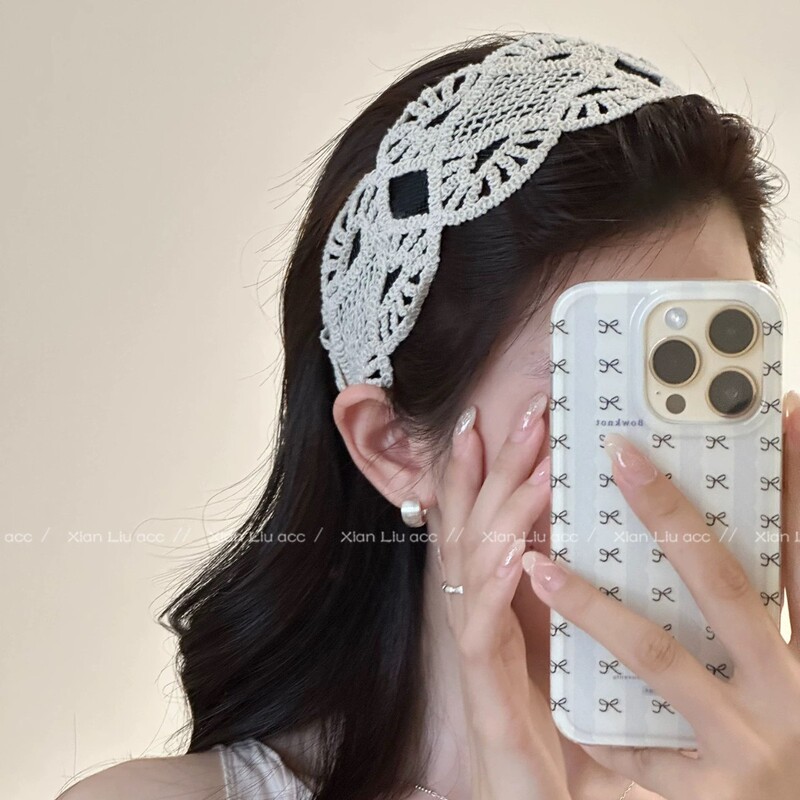 Vacation-Style French-Inspired Straw Headband~New Spring-Summer Bohemian Style High-Top Headband Hair Accessory Vacation-Style French-Inspired Straw Headband~New Spring-Summer Bohemian Style High-Top Headband Hair Accessory