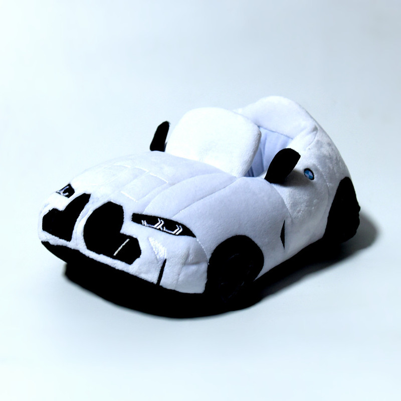クロスボーダー爆品Racing slipperシミュレーションスポーツカー車のぬいぐるみの家のカップルの床の室内のスリッパ|undefined