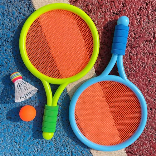 Children's badminton racket set, student sports outdoor activity street stall toy parent-child interactive gifts for boys and girls, wholesale