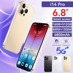 (Граница торговли), мобильный телефон, смартфон, intel core i14, pro6, 6.8 дюйма, широкий экран, 512gb, Android