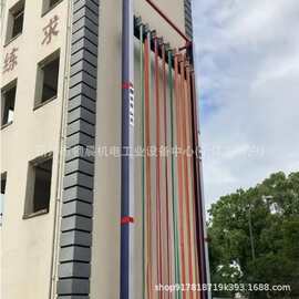 消防训练技能提升器消防水带自动晾晒收卷一体机 水带晾晒装置
