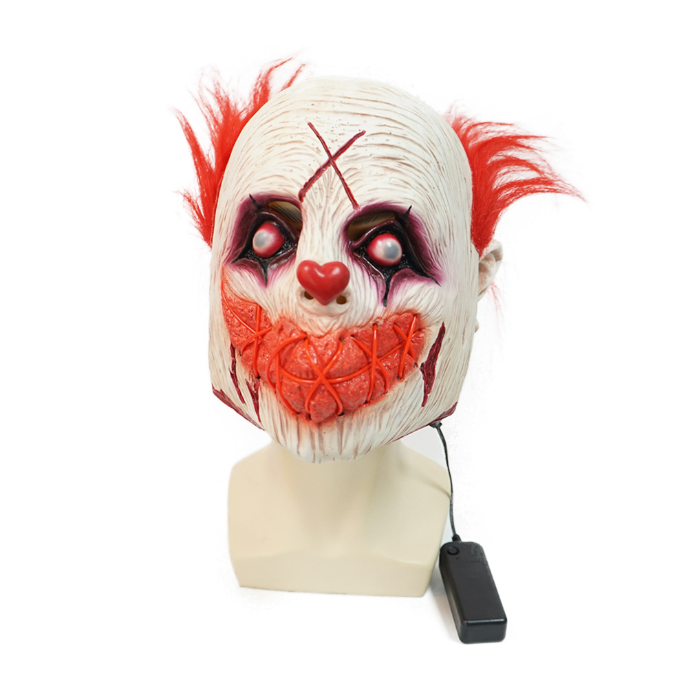 Cool Style Clown Emulsion Masquerade Party Mask display picture 5