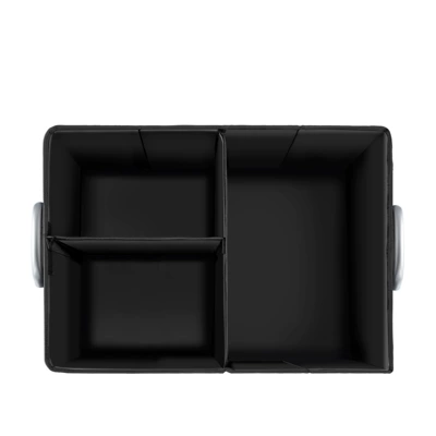 Car supplies car storage box multifunctional car trunk storage box car folding storage box (Car storage bag/box) - hard-middle-partition-removable-middle-partition-584030cm24kg