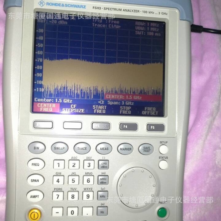 FSH3 FSH3 FSH3 手持式频谱分析仪 3G